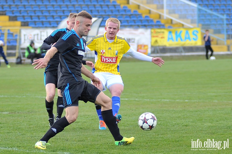 Olimpia Elblg - Drwca Nowe Miasto Lubawskie 1:0, fot. 7