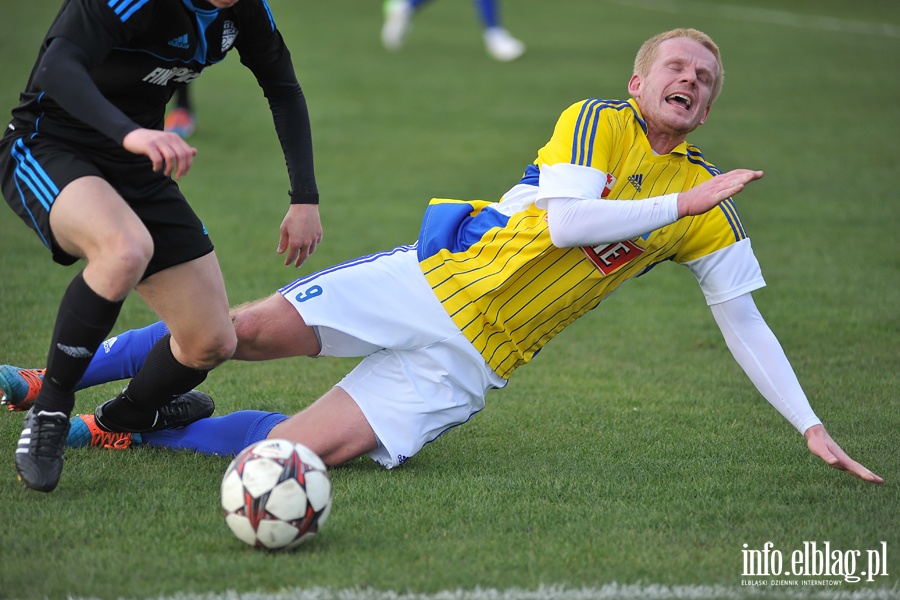 Olimpia Elblg - Drwca Nowe Miasto Lubawskie 1:0, fot. 12