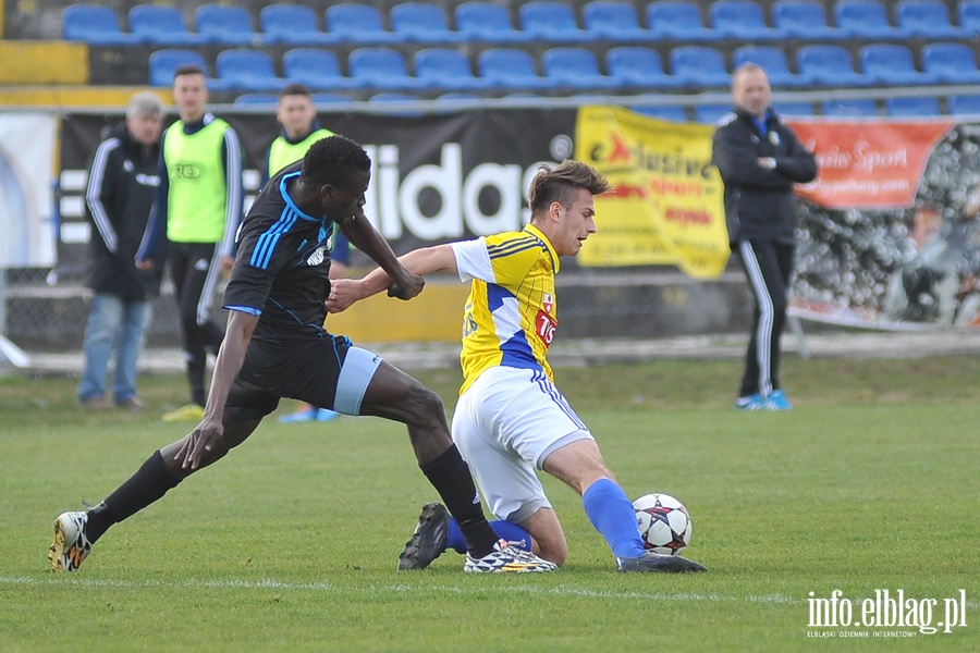 Olimpia Elblg - Drwca Nowe Miasto Lubawskie 1:0, fot. 13