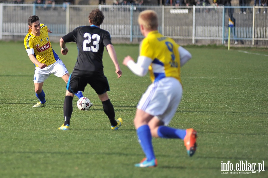 Olimpia Elblg - Drwca Nowe Miasto Lubawskie 1:0, fot. 14
