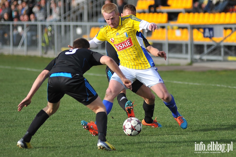 Olimpia Elblg - Drwca Nowe Miasto Lubawskie 1:0, fot. 18