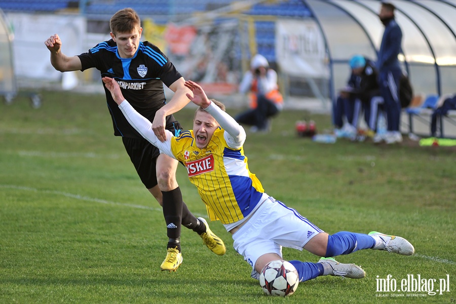 Olimpia Elblg - Drwca Nowe Miasto Lubawskie 1:0, fot. 31