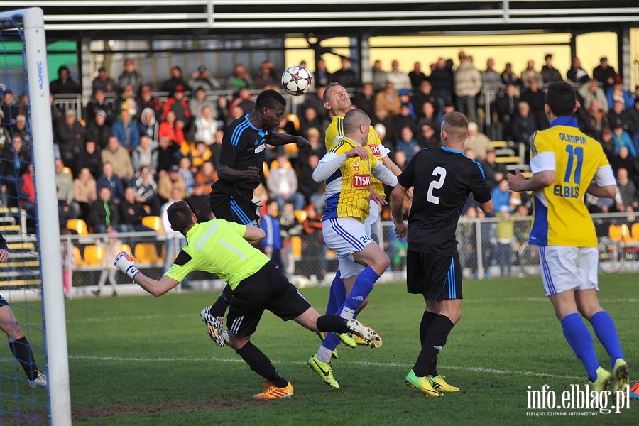 Olimpia Elblg - Drwca Nowe Miasto Lubawskie 1:0, fot. 32