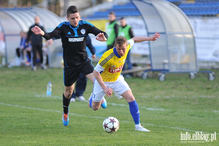 Olimpia Elblg - Drwca Nowe Miasto Lubawskie 1:0, fot. 34