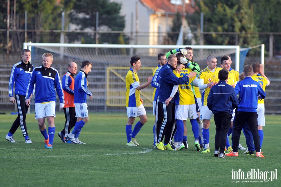 Olimpia Elblg - Drwca Nowe Miasto Lubawskie 1:0, fot. 42