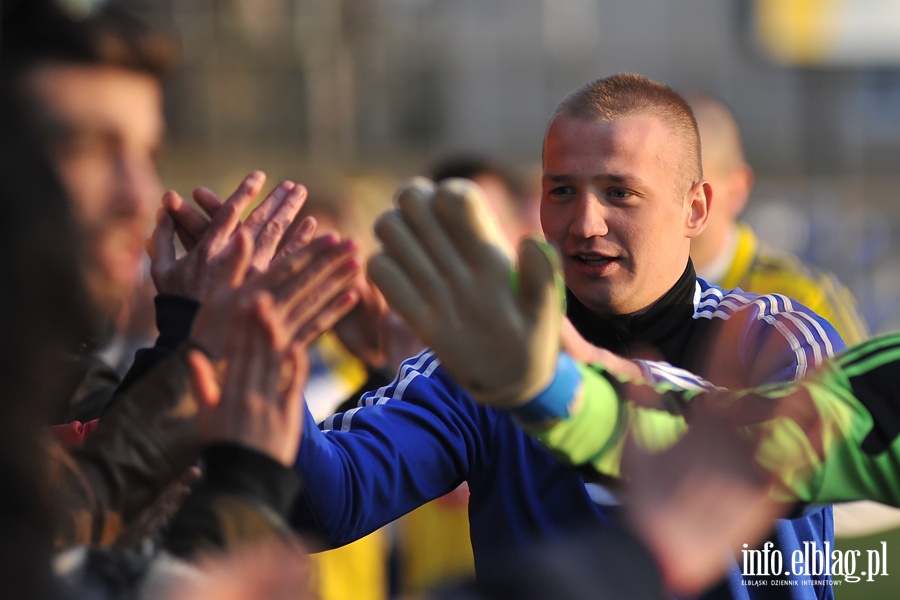 Olimpia Elblg - Drwca Nowe Miasto Lubawskie 1:0, fot. 44
