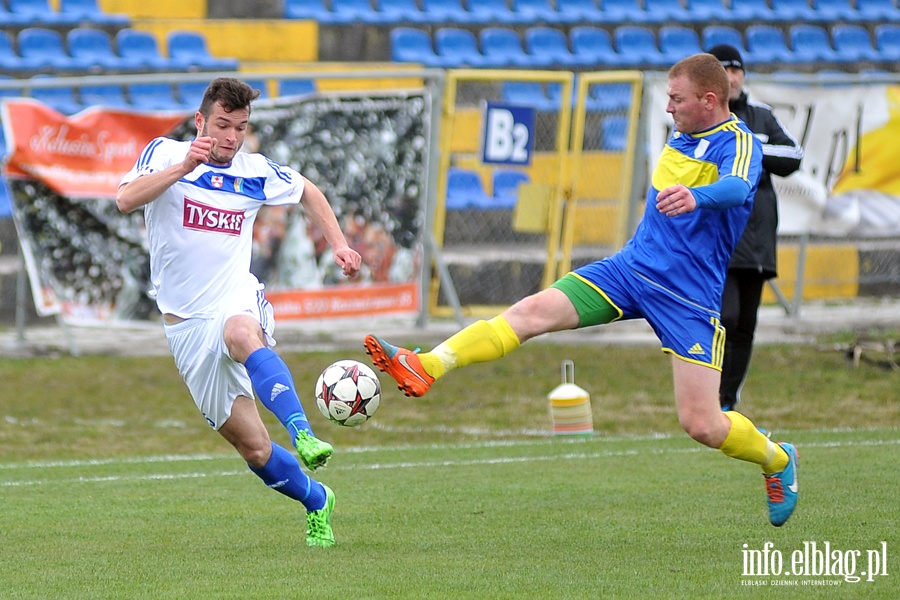 Olimpia Elblag - Dąb Dąbrowa Białostocka 5:1 (2:0), fot. 14