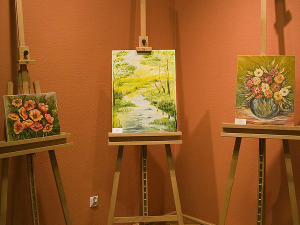 Wystawa prac uczestników zajęć arteterapii realizowanyc, fot. 3
