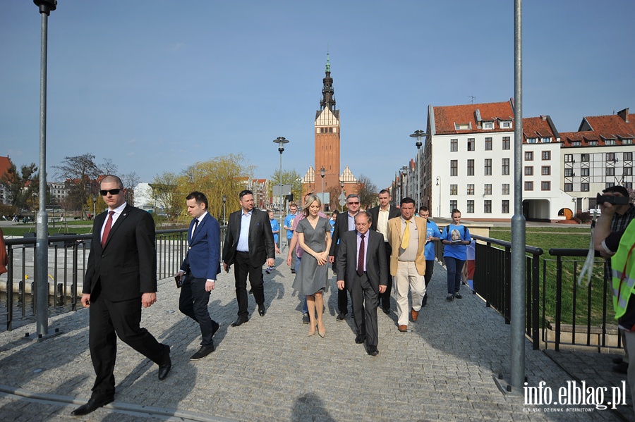 Kandydatka na Prezydenta RP Magdalena Ogrek w Elblgu, fot. 40