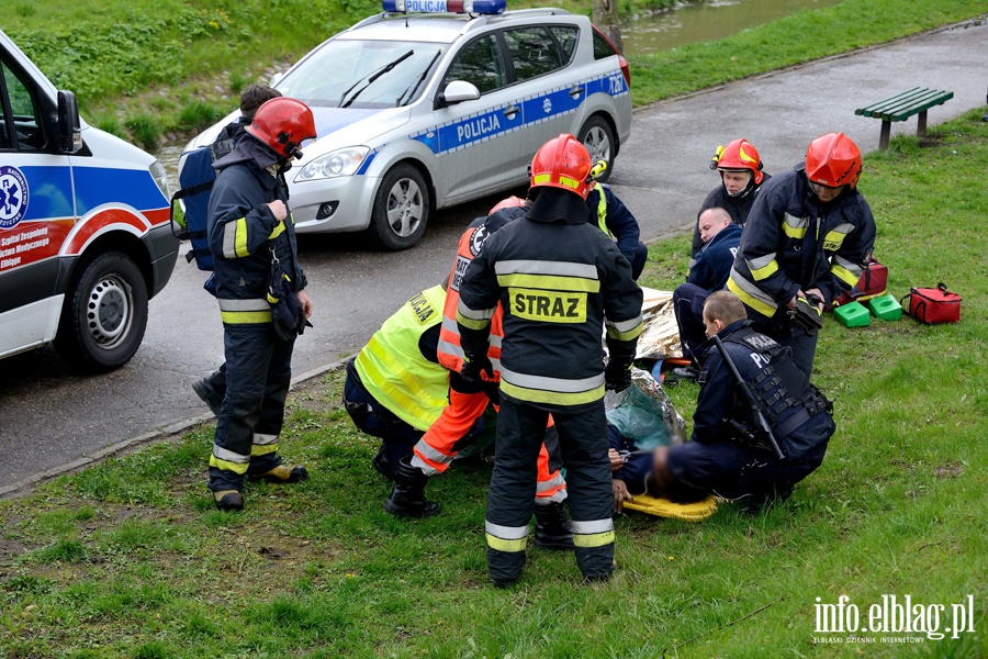 Kolejne ofiary dopalaczy? Akcja służb z udziałem śmigłowca LPR, fot. 6