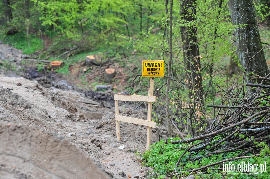 Wymiana przepustu wodnego na Fromborskiej, fot. 5