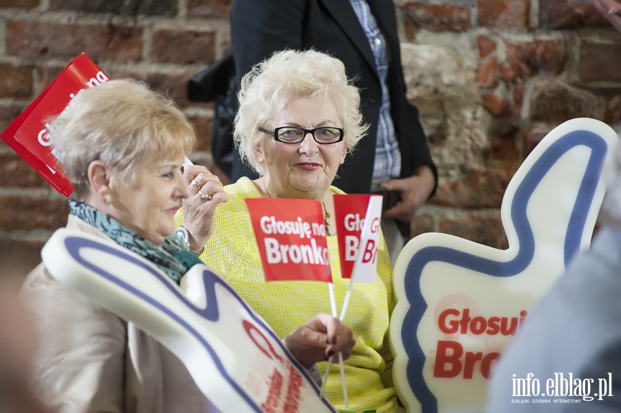 Prezydent Bronisaw Komorowski w Elblgu, fot. 13