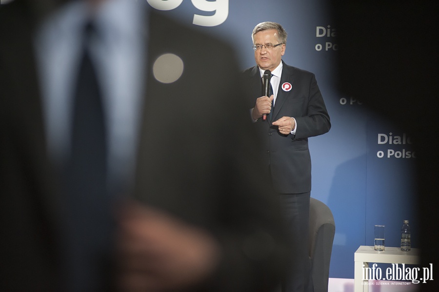 Prezydent Bronisaw Komorowski w Elblgu, fot. 25