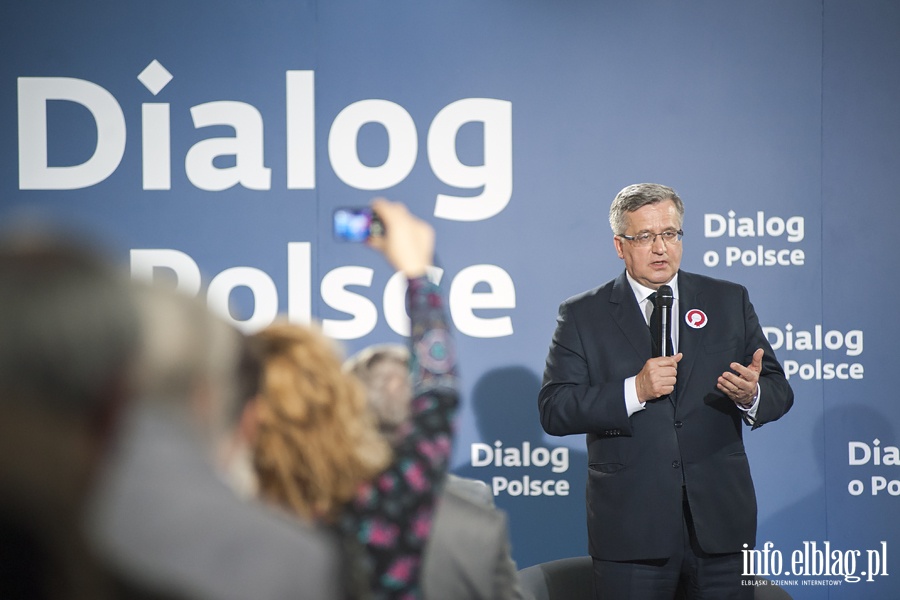 Prezydent Bronisaw Komorowski w Elblgu, fot. 36