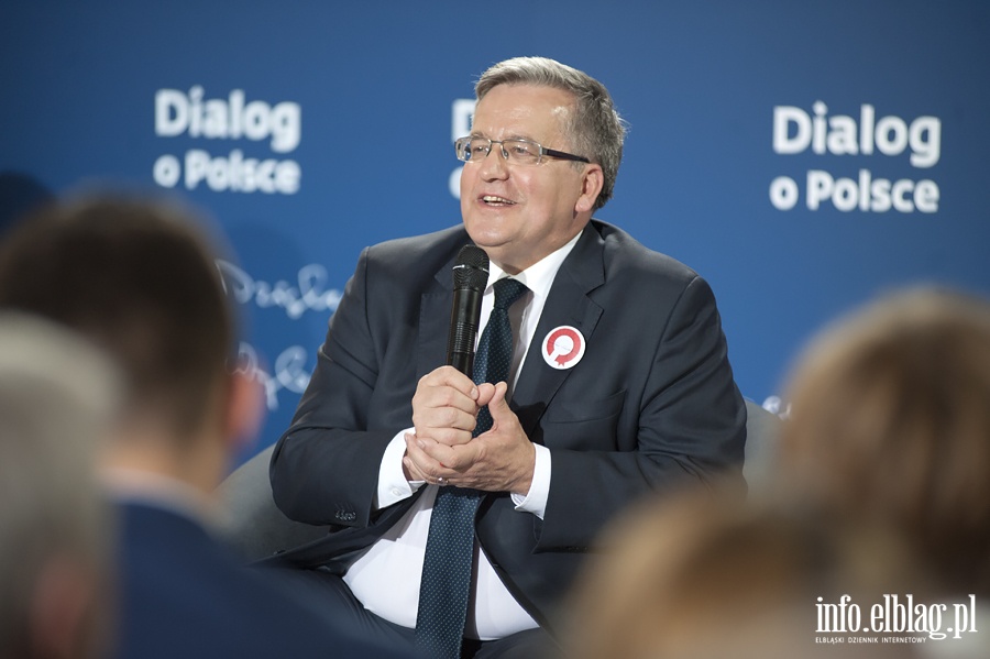 Prezydent Bronisaw Komorowski w Elblgu, fot. 38