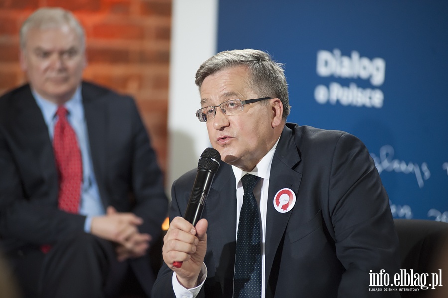 Prezydent Bronisaw Komorowski w Elblgu, fot. 39