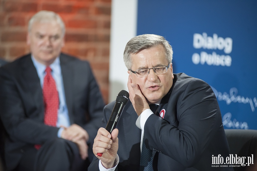 Prezydent Bronisaw Komorowski w Elblgu, fot. 40