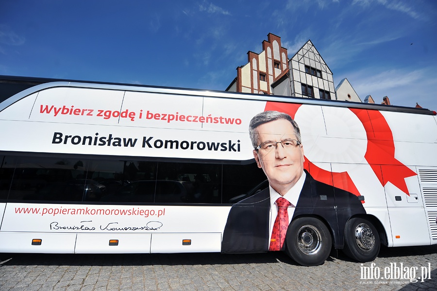 Prezydent Bronisaw Komorowski w Elblgu, fot. 51