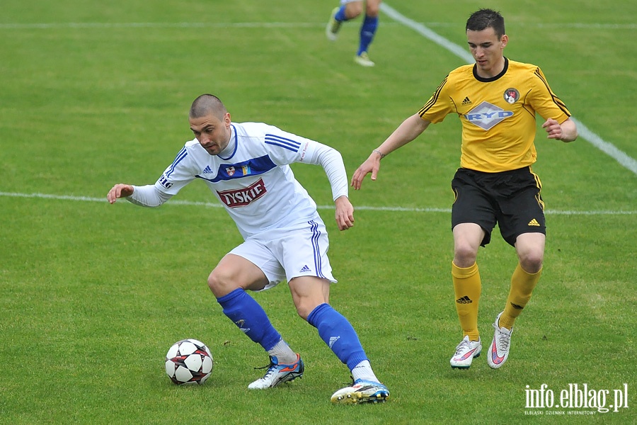 Olimpia Elbląg - Rominta Gołdap 2:1, fot. 9