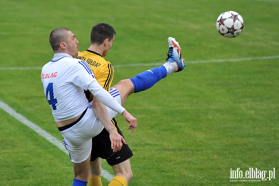 Olimpia Elbląg - Rominta Gołdap 2:1, fot. 13