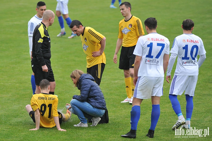 Olimpia Elblg - Rominta Godap 2:1, fot. 19