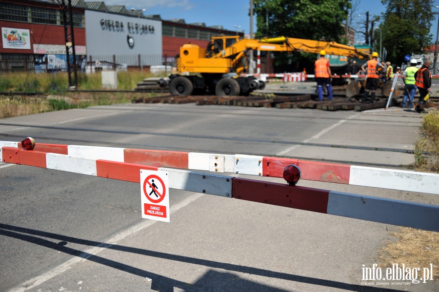Remont przejazdu kolejowego w ulicy Lotniczej, fot. 17