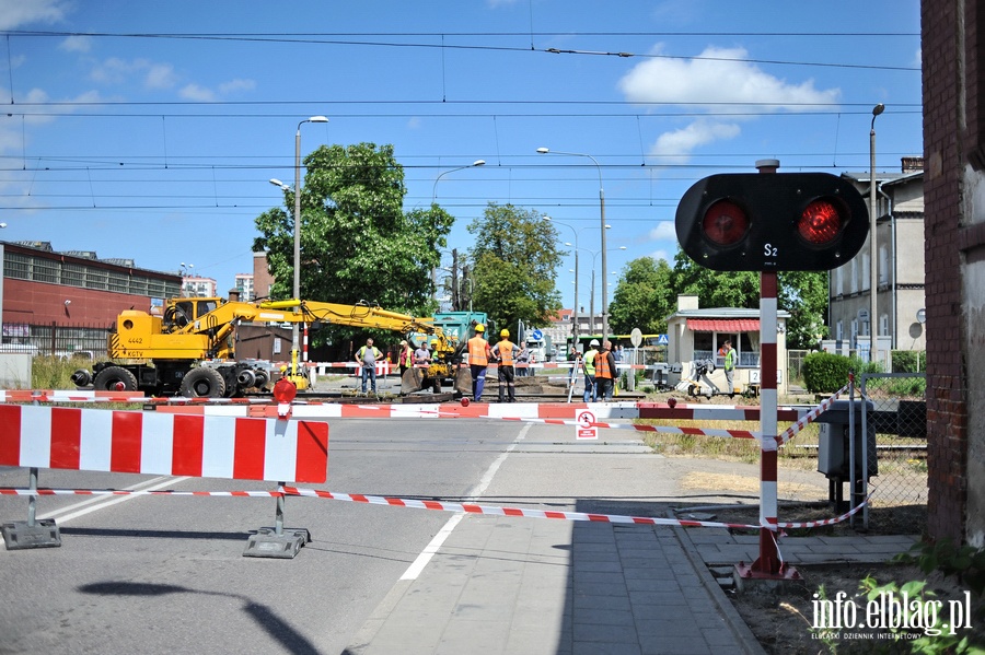 Remont przejazdu kolejowego w ulicy Lotniczej, fot. 18