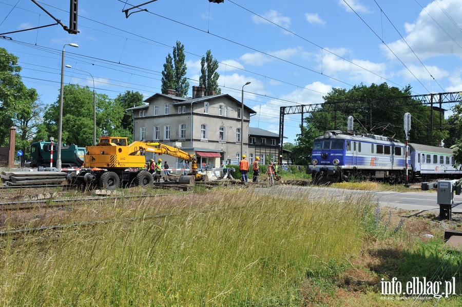 Remont przejazdu kolejowego w ulicy Lotniczej, fot. 20