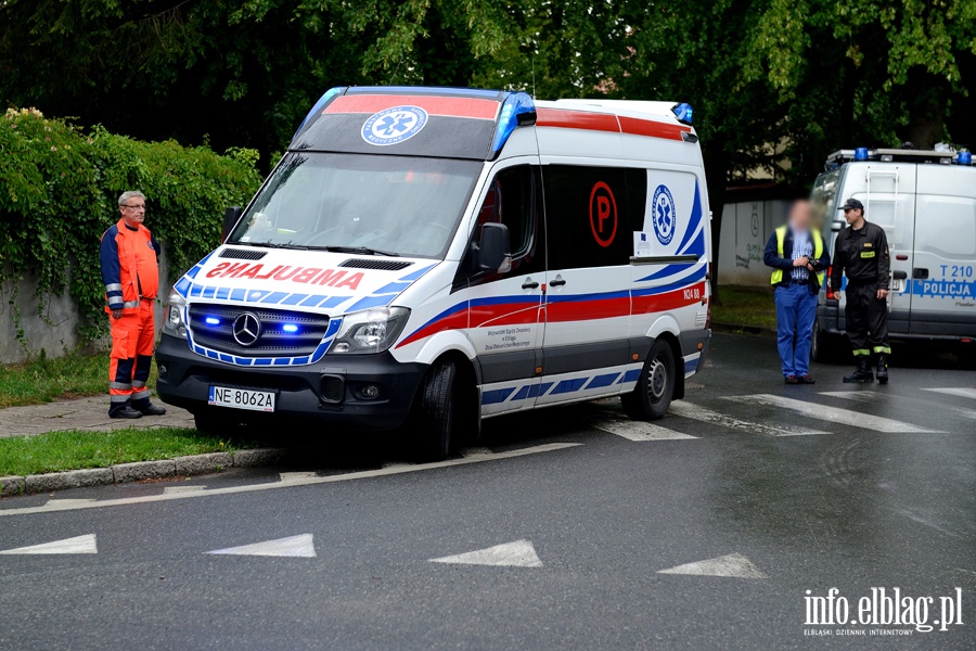 Zderzenie na skrzyowaniu ul. Moniuszki i Szymanowskiego. Sprawca pijany!, fot. 2