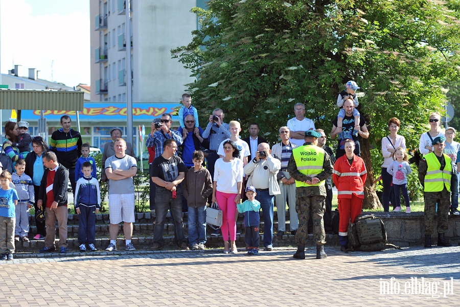 16 Dywizja otrzymaa sztandar od spoeczestwa Elblga, fot. 14