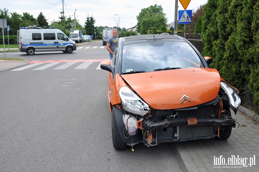 Kolizja na rogu Niepodlegoci i yrardowskiej, fot. 10