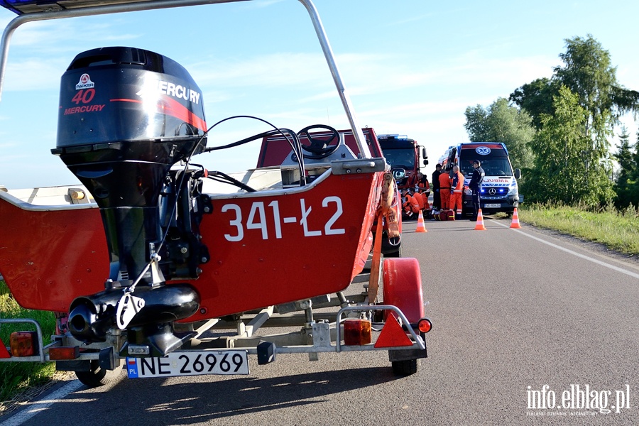 Tragedia w Kępie Rybackiej. W rzece Nogat utonął wędkarz, fot. 11