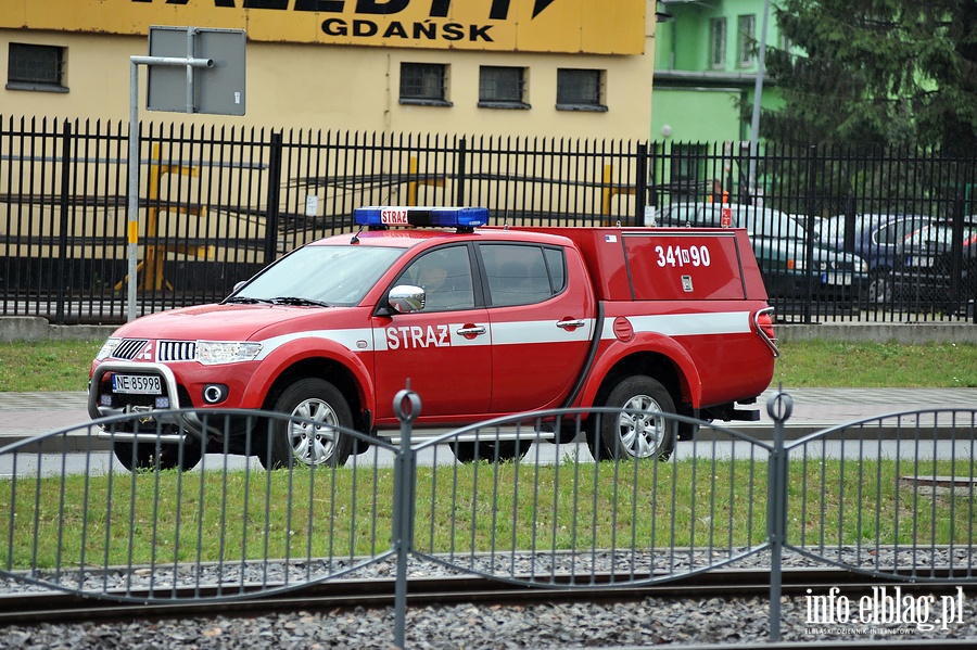 Wyciek amoniaku w browarze - ćwiczenia Jednostek Straży Pożarnej, fot. 3