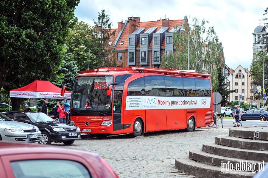 Mobilny punkt poboru krwi , fot. 16