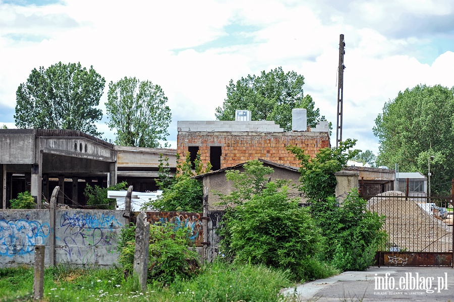 Budowa trzeciej fabryki mebli Kris-Mar w Elblgu, fot. 1