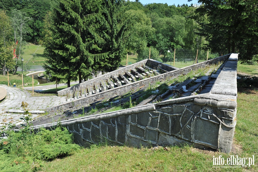 Ogrodzony amfiteatr w Parku Dolinka, fot. 3
