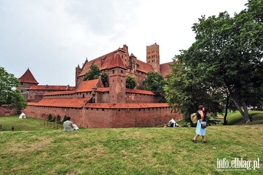 Oblenie Malborka ... w deszczu, fot. 10