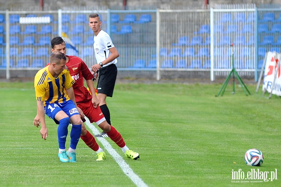 Olimpia Elblg - Lechia II Gdask 3:2 (1:1) , fot. 17