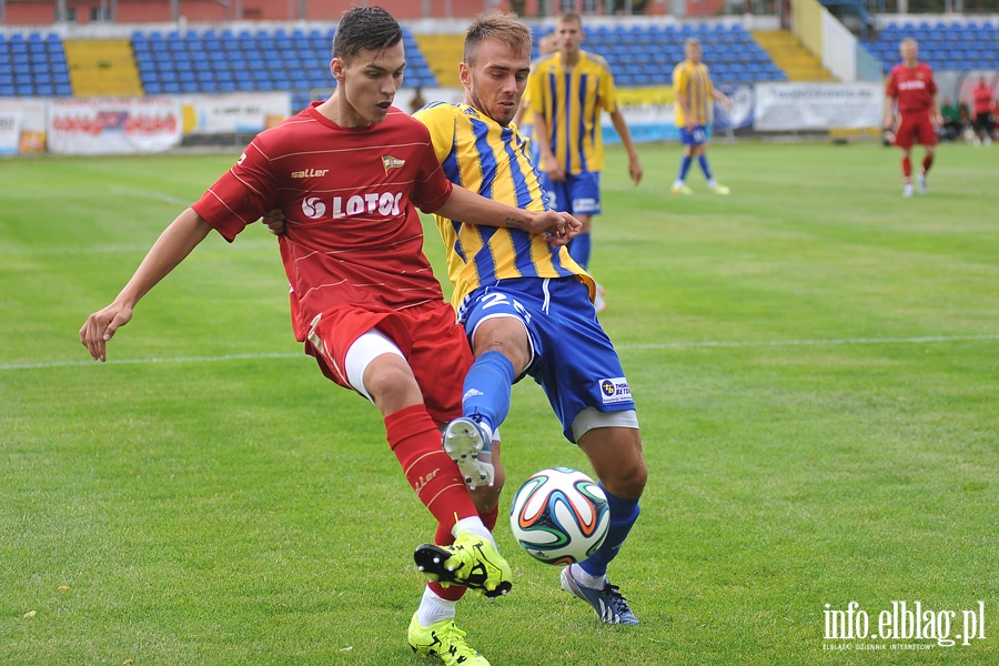 Olimpia Elblg - Lechia II Gdask 3:2 (1:1) , fot. 22