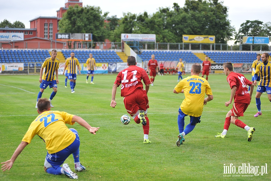 Olimpia Elblg - Lechia II Gdask 3:2 (1:1) , fot. 23