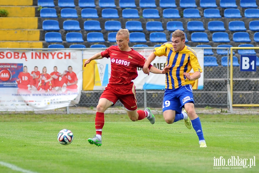 Olimpia Elblg - Lechia II Gdask 3:2 (1:1) , fot. 24