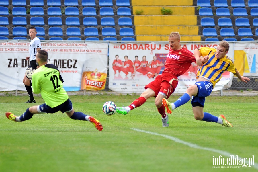 Olimpia Elblg - Lechia II Gdask 3:2 (1:1) , fot. 25