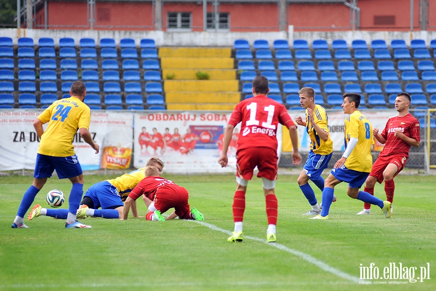 Olimpia Elblg - Lechia II Gdask 3:2 (1:1) , fot. 27