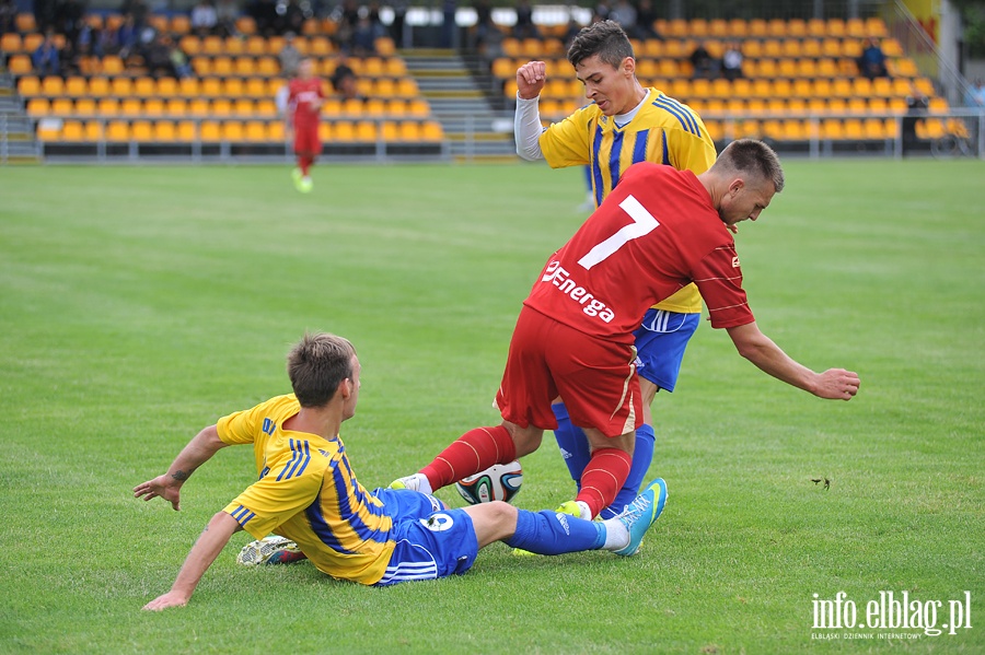 Olimpia Elblg - Lechia II Gdask 3:2 (1:1) , fot. 36