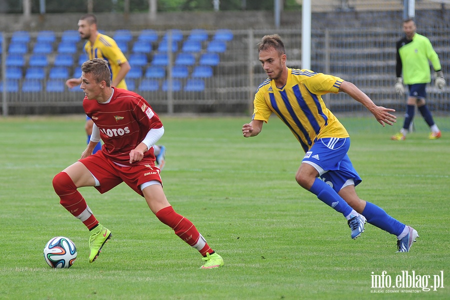 Olimpia Elblg - Lechia II Gdask 3:2 (1:1) , fot. 37