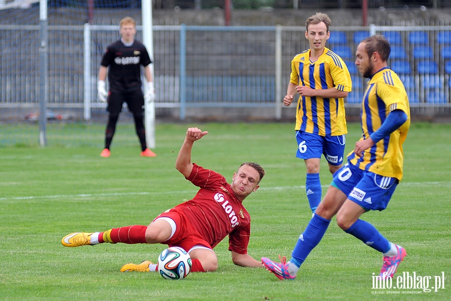 Olimpia Elblg - Lechia II Gdask 3:2 (1:1) , fot. 42