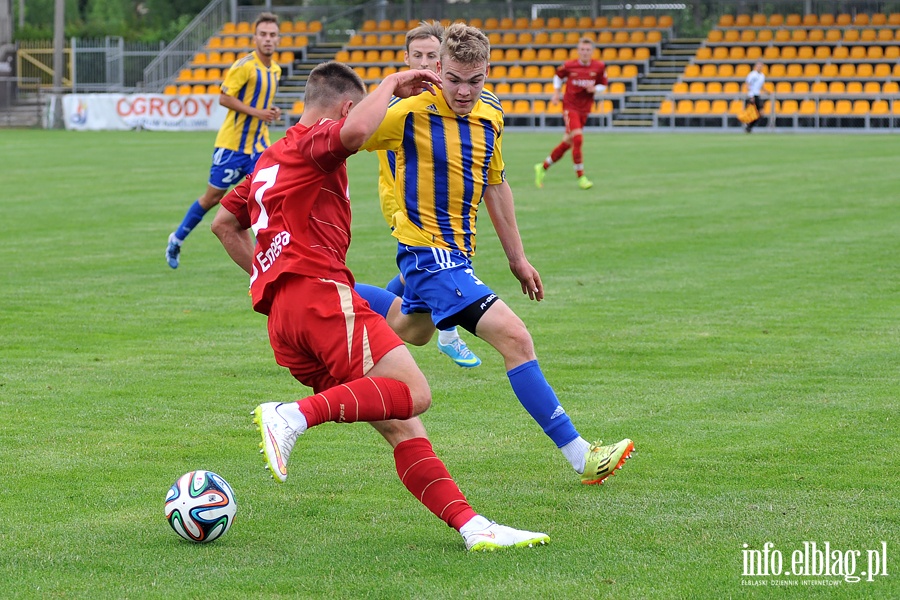 Olimpia Elblg - Lechia II Gdask 3:2 (1:1) , fot. 43