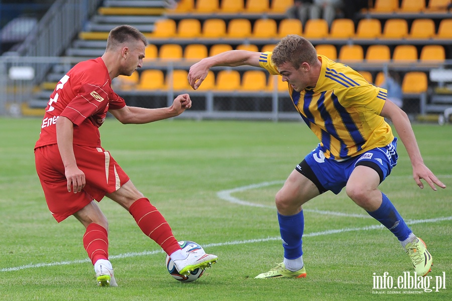 Olimpia Elblg - Lechia II Gdask 3:2 (1:1) , fot. 44