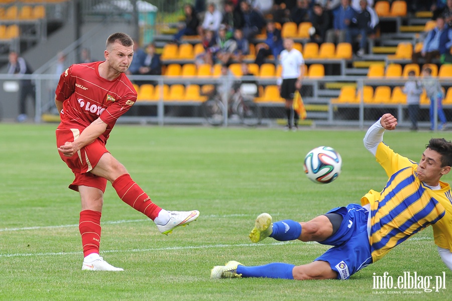 Olimpia Elblg - Lechia II Gdask 3:2 (1:1) , fot. 47