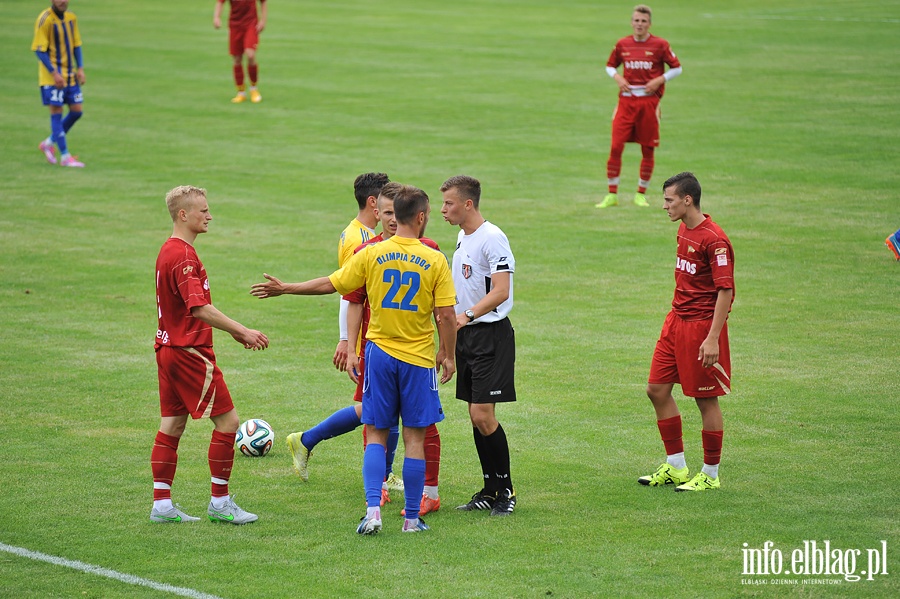 Olimpia Elblg - Lechia II Gdask 3:2 (1:1) , fot. 53